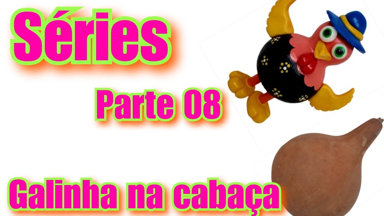 ideia de galinha na cabaça ou porongo . ( arte na cabaça)