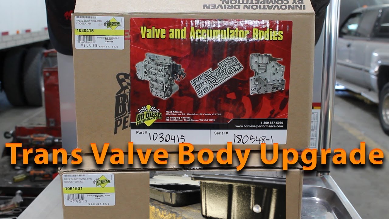 Stop hard shifting with BD Diesel 47RH Transmission Valve Body Upgrade on a Dodge Ram 3500
