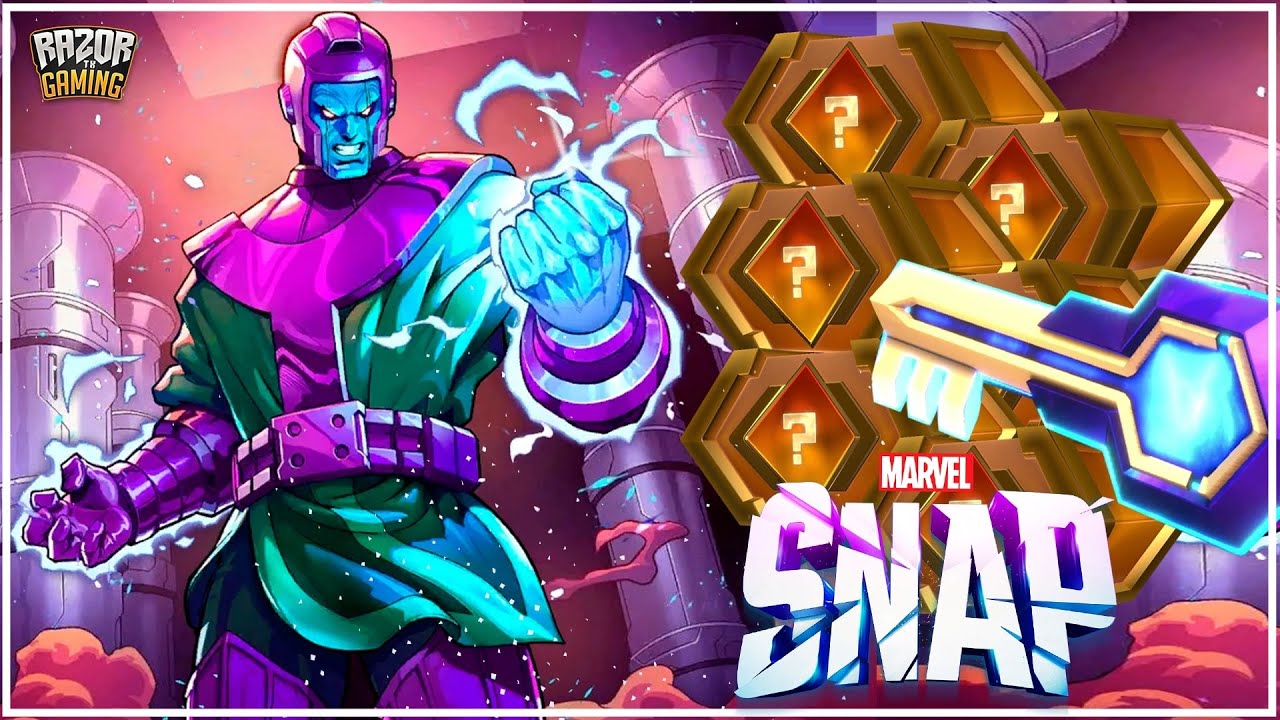 LA MEJOR PU** APERTURA DE COFRES/LLAVES (27 COFRES + 9000 CREDITOS) 🃏🧰 MARVEL SNAP