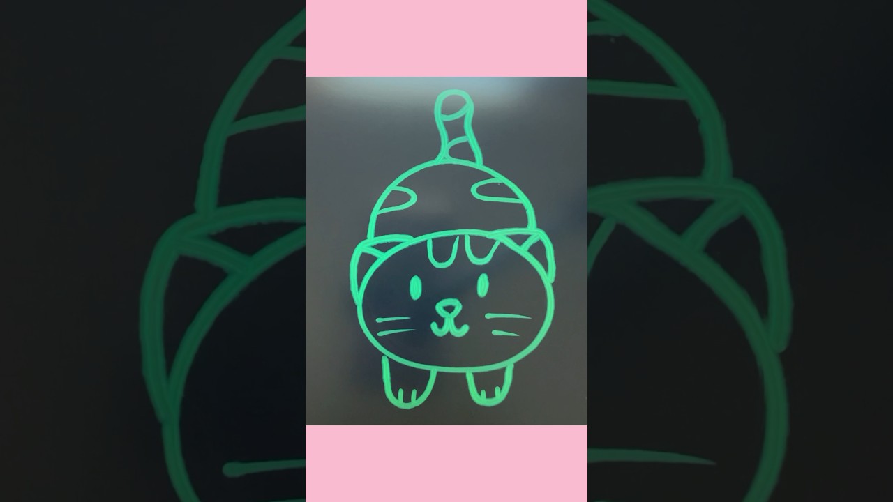 Cat drawing #shorts #art #ytshorts #shortvideo #creativeartflick