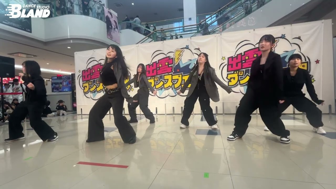 出雲ダンスフェスinゆめタウンvol.2 B-LAND 月曜ティーンクラス #maria #HWASA