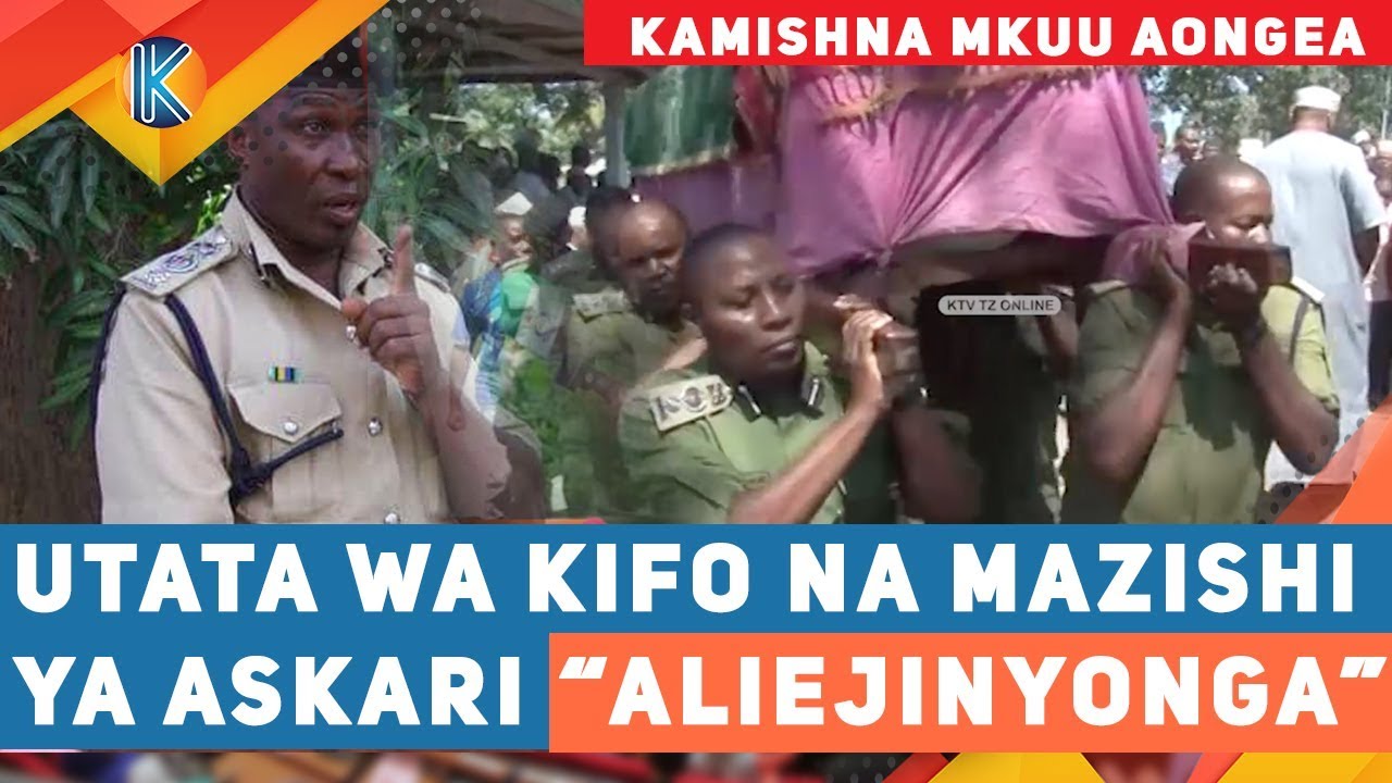 UTATA WA KIFO NA MAZISHI YA ASKARI ALIEJINYONGA
