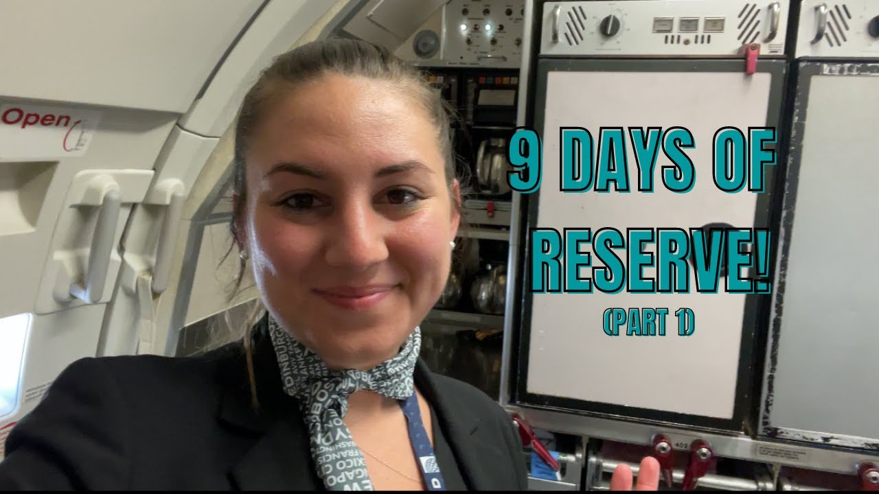9 DAYS OF BEING ON RESERVE | FLIGHT ATTENDANT LIFE