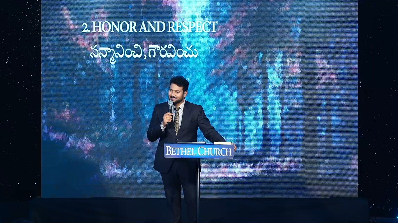 “Honor Your Wife — 1 Peter 3:7  | Ps Enosh Kumar | Paraloka manna | Bethel church Vij |