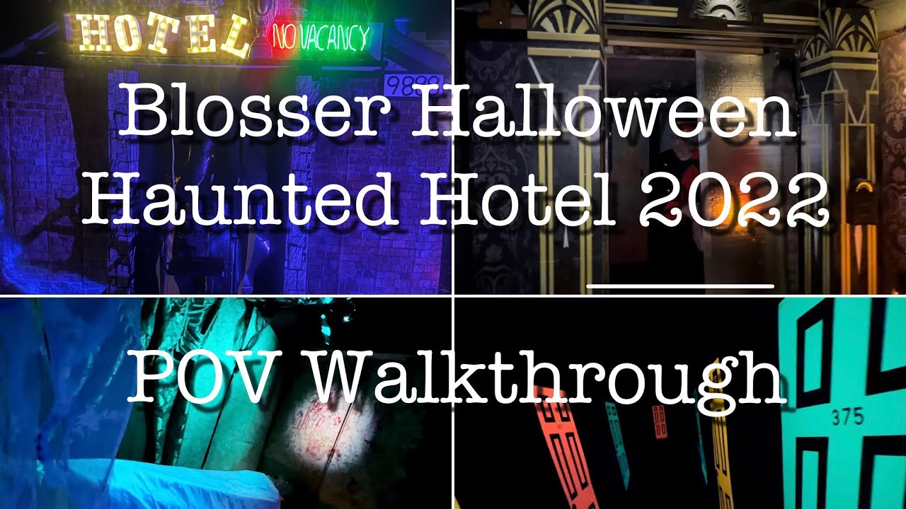 Blosser Garage Haunted House POV Walkthrough 2022
