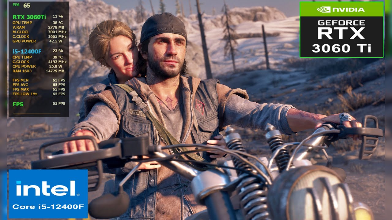 Days Gone Remastered on RTX 3060Ti || 1080p, 1440p Ultra Settings