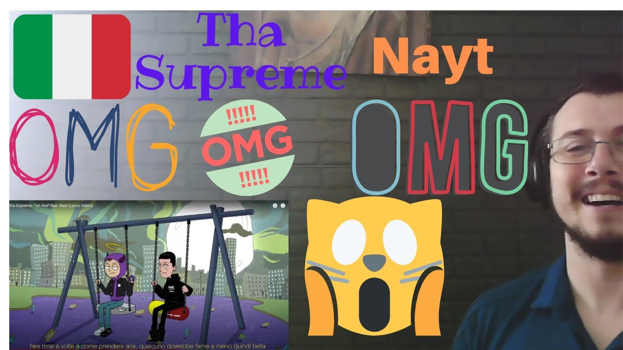Reagendo per la prima volta a tha Supreme - “oh 9od” feat. Nayt (Lyrics Video) ITALIAN RAP REACTION