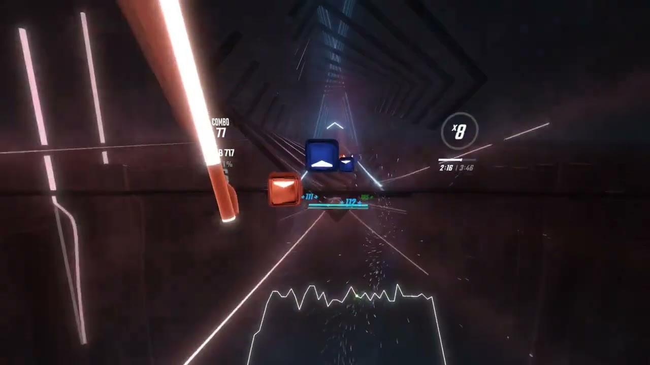 Walk of life - Dire Straits - Beat Saber (Expert) Gameplay - VR POV