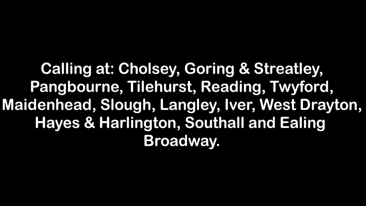 Didcot Parkway Announcements 02/09/2019