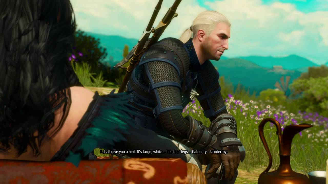 Witcher 3 Blood and Wine Ending - Yen and Geralt Settle Down