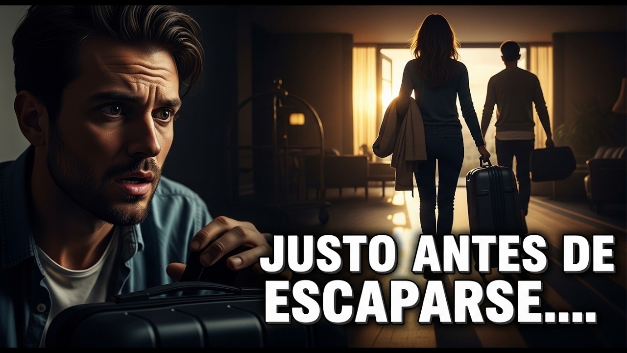 Mi esposa me lo dijo justo antes de escaparse con su amante el fin de semana.