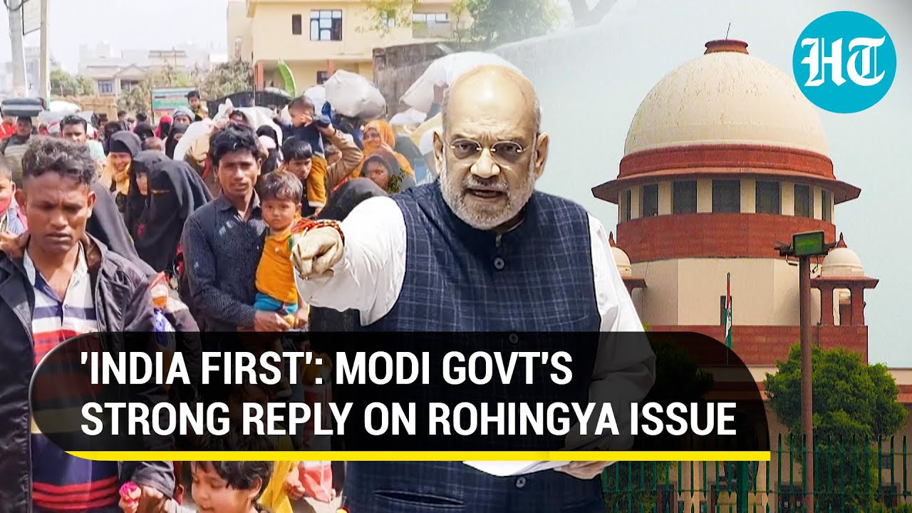 Modi Govt Takes Hard Stand In SC Over Rohingyas Amid CAA Storm; 'Will Prioritise Indians...'