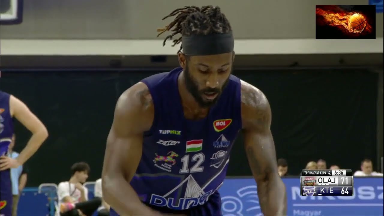 Xavier Pollard (KTE-Duna) vs Szolnoki Olaj - 01.04.2022