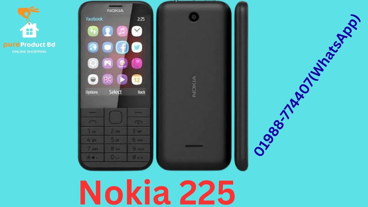 Nokia(নোকিয়া) 225 Unboxing Video Review.