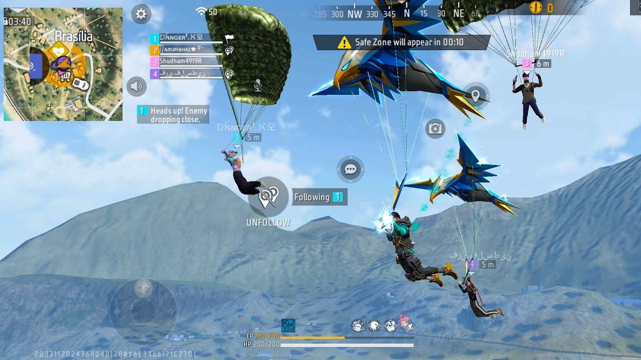 AMAMFF0 i free fire game BR rank match India