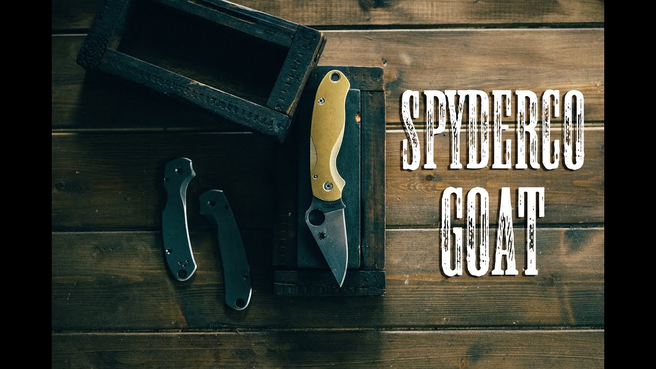 The Spyderco Para 3 (Spyderco GOAT)