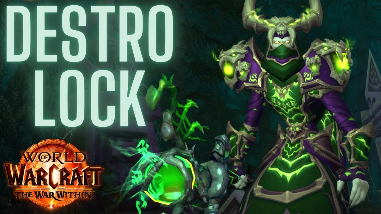 DESTRUCTION WARLOCK PvP Gameplay 1 | SEASON 1 | World of Warcraft: The War Within