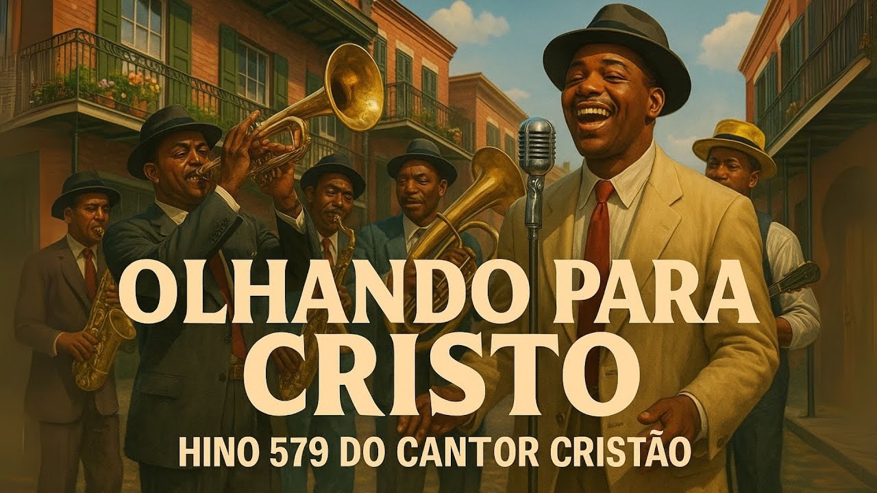 Olhando para Cristo (Hino 579 do Cantor Cristão) – Louvor Estilo Dixieland Gospel | Horizonte Gospel
