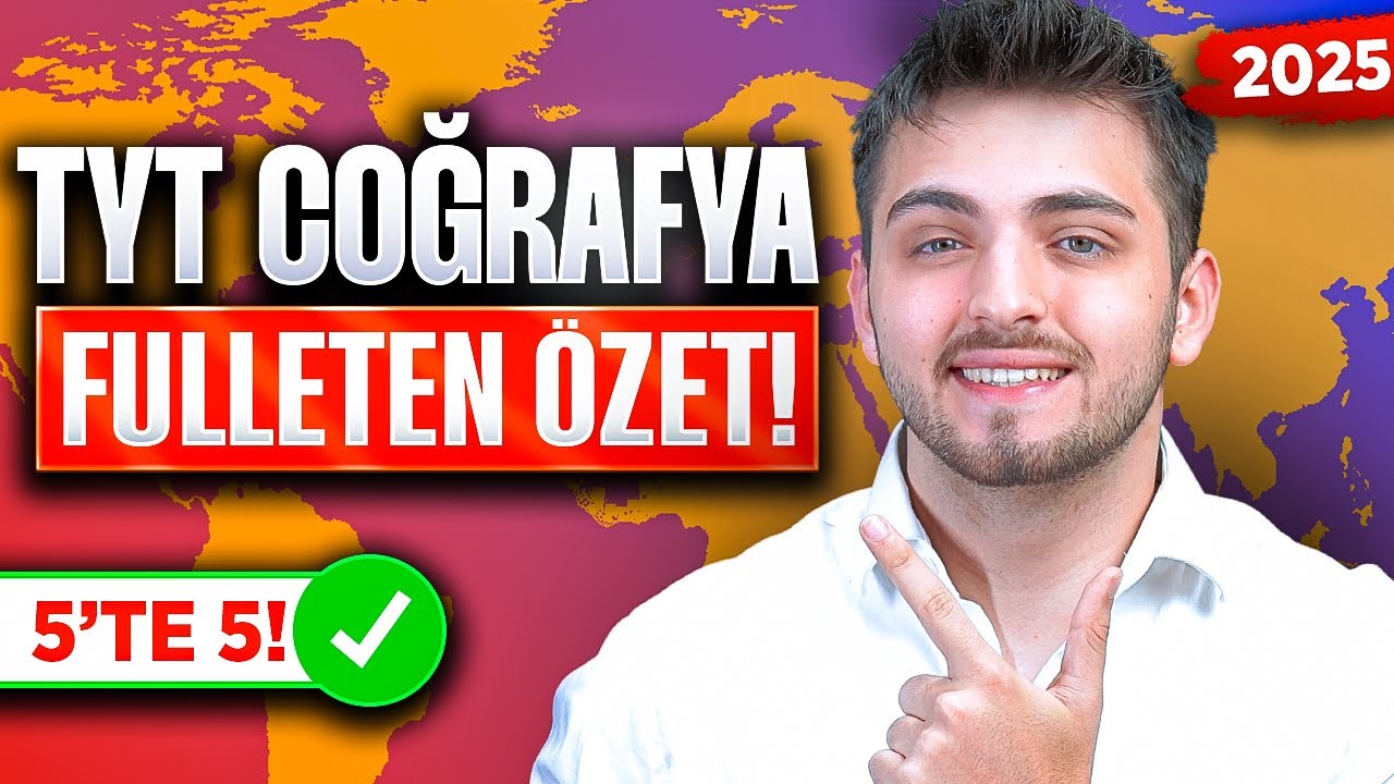 TYT COĞRAFYA FULLETEN SON TEKRAR! 🔥| KESİN GELECEK KONULAR