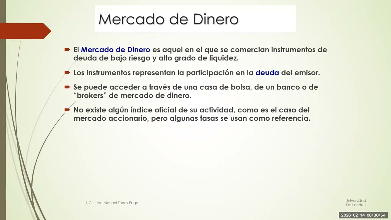 FINANZAS BURSÁTILES Sesión 3