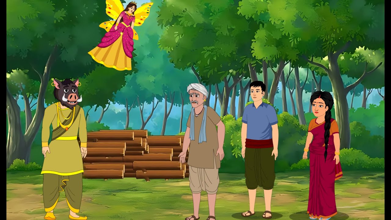 भाग्य का लिखा | Bhagya ka likha | Cartoon | Hindi Kahani | Moral Story