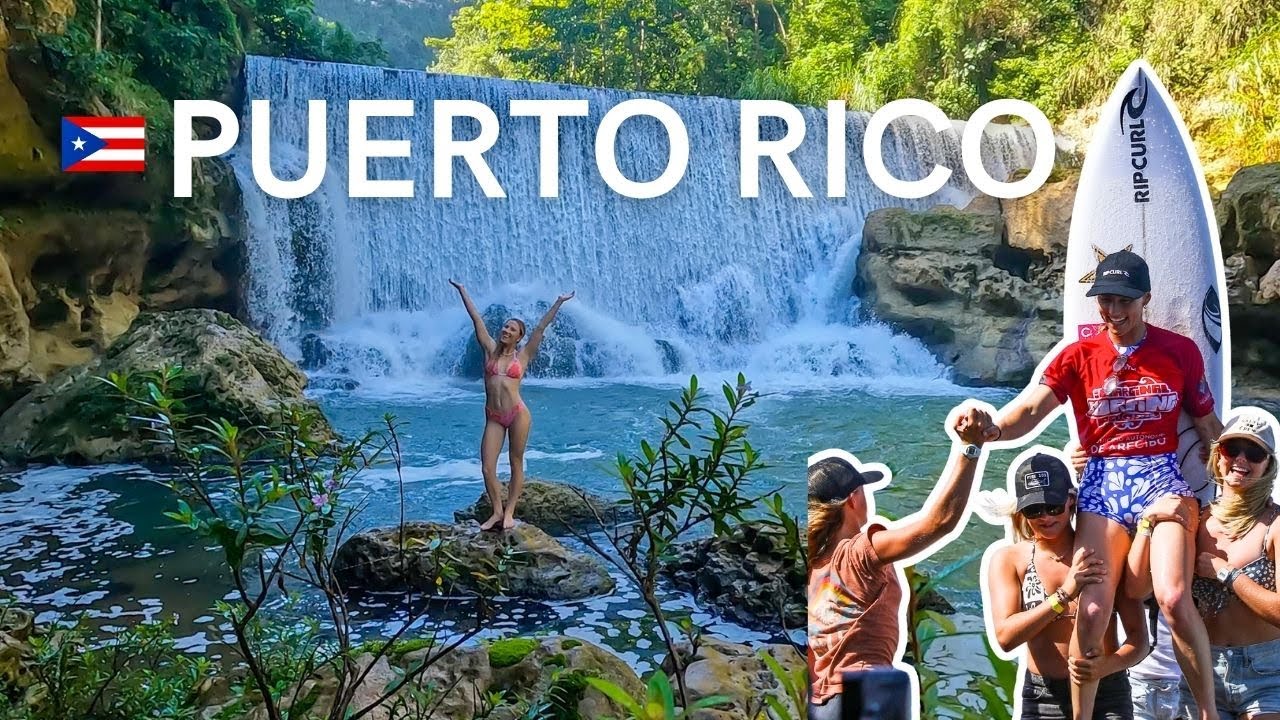 Contest Win and Waterfall Adventures in Puerto Rico!!