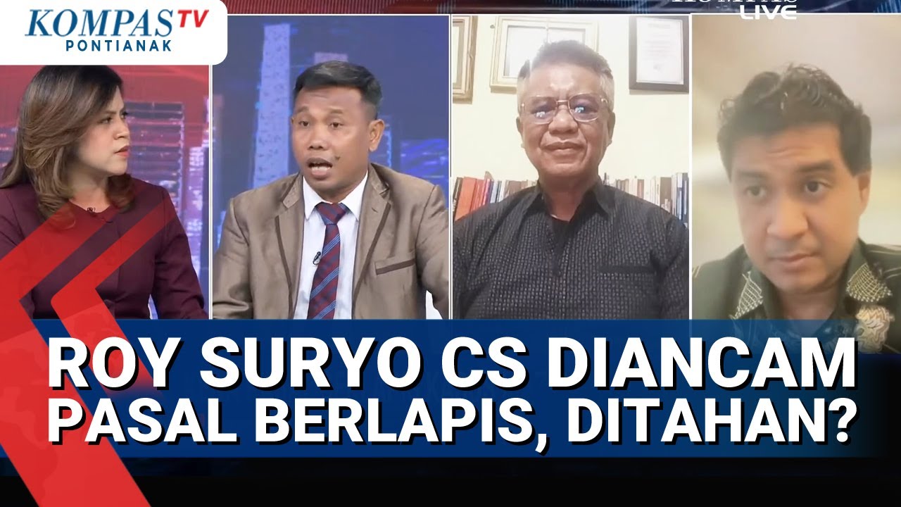[FULL] Debat Sengit Kuasa Hukum Roy Suryo CS VS Waketum Peradi Bersatu, Roy CS Ditahan?
