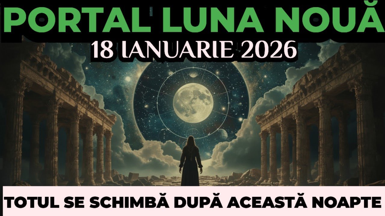 Prima LUNĂ NOUĂ din 2026: Se deschide o poartă pe care nimeni nu o poate închide!