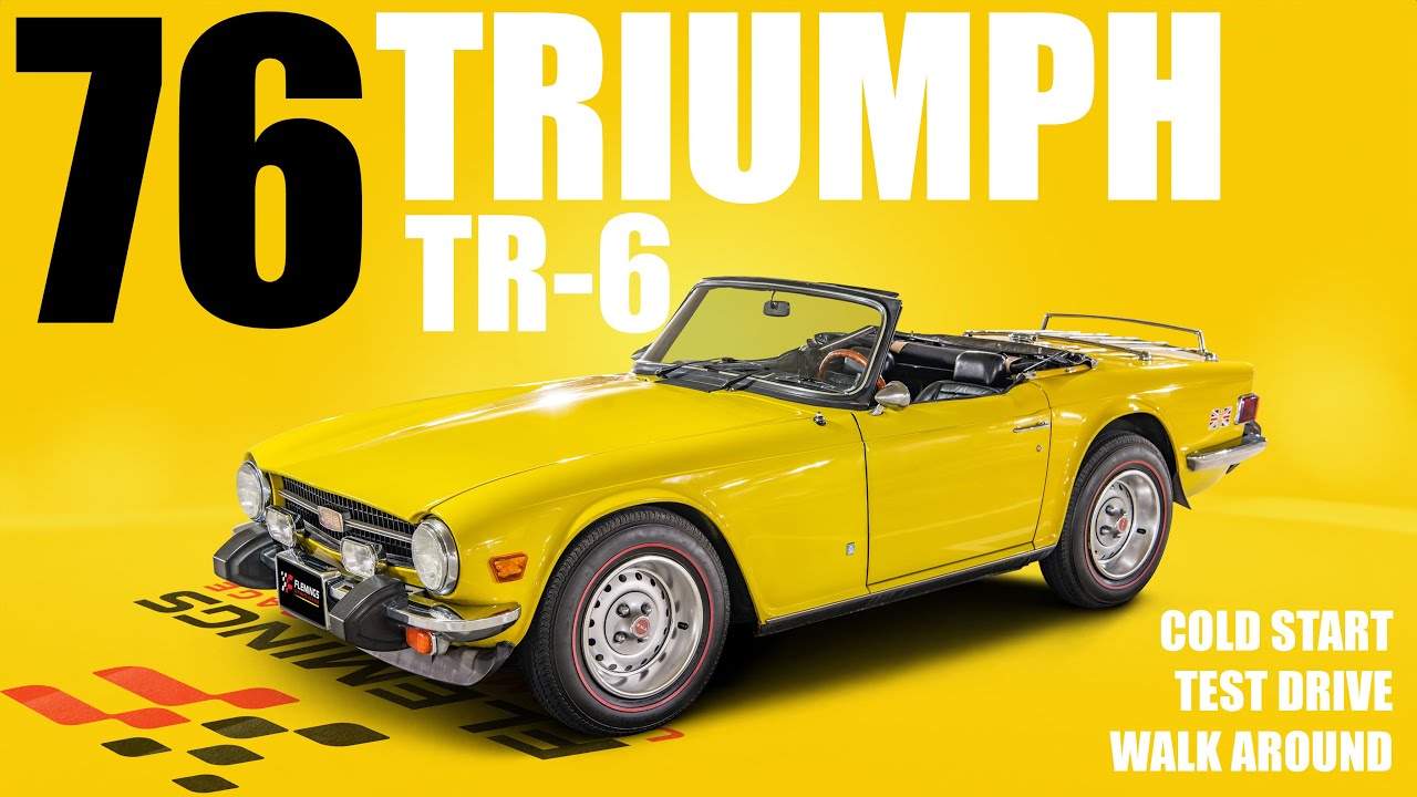 1976 Triumph TR-6 Roadster