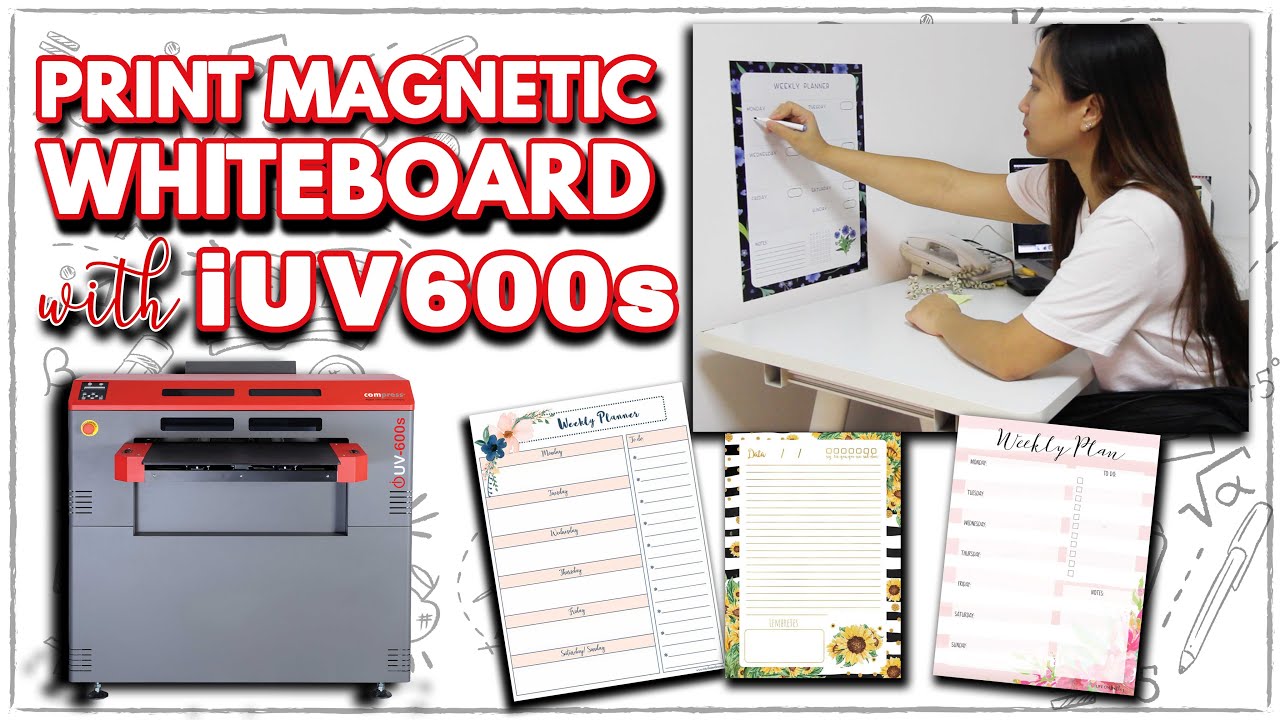 UV Printing on Magnetic Whiteboard