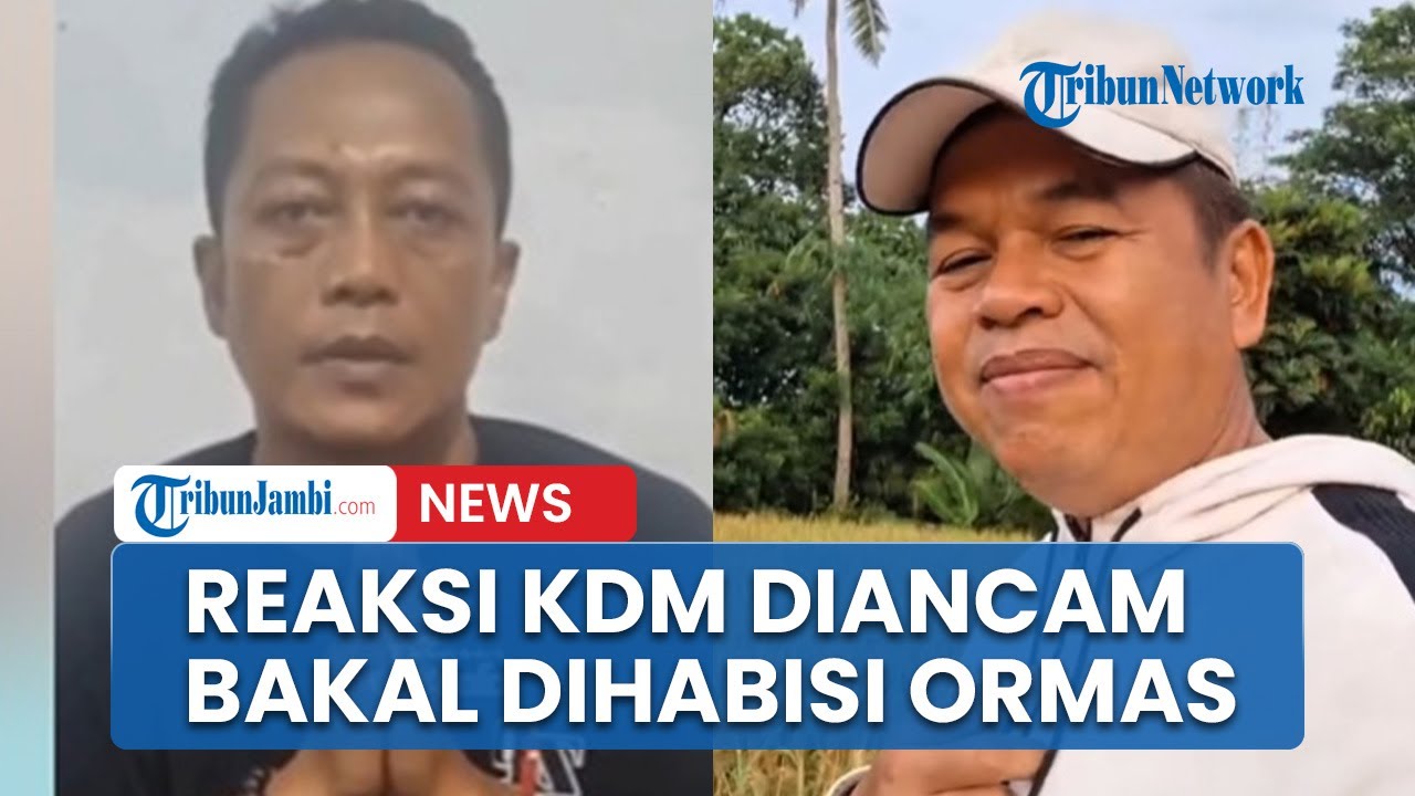 Reaksi Dedi Mulyadi Diancam Bakal Dihabisi Oknum Ormas di Jabar