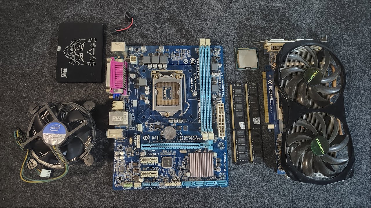 i3 3220+GTX 550 ti low budget PC build