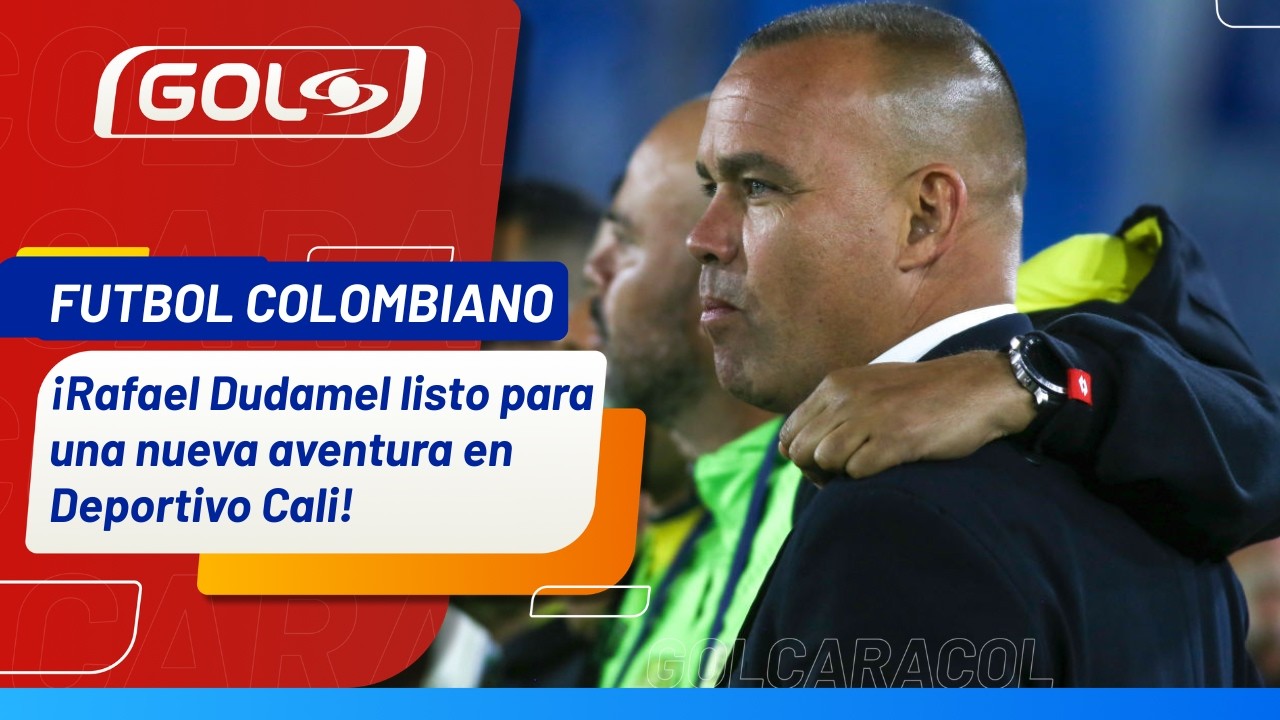 Rafael Dudamel y su presentación como nuevo entrenador del Deportivo Cali