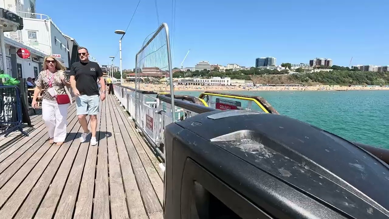 Bournemouth pier, fri 11 July  2025.