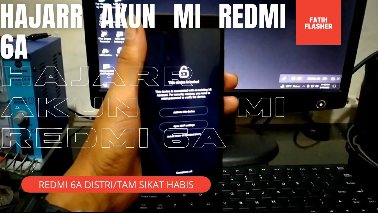 FREE REMOVE AKUN MI REDMI 6A DONE