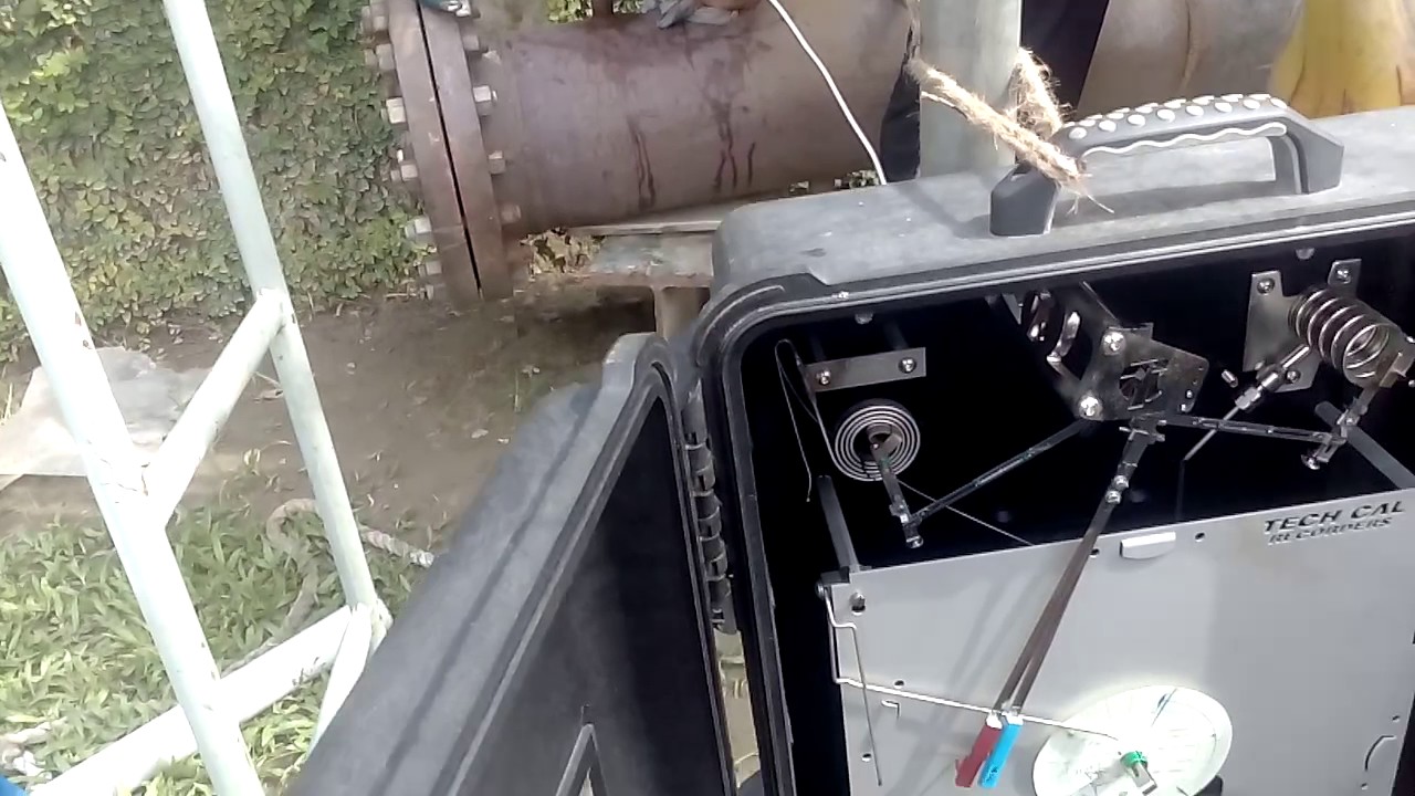 Pressure And Temperature Recorder Setting for  Hydrotest part 2