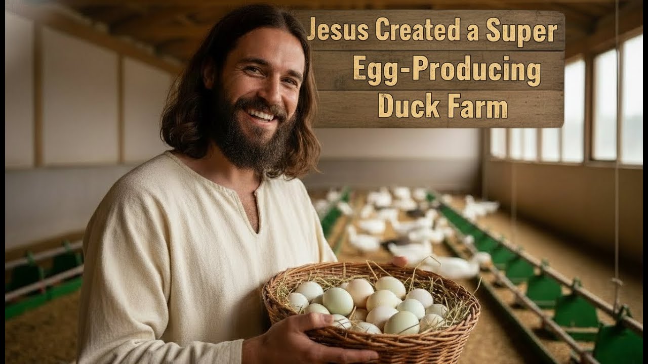 Jesus Created a Super Egg-Producing Duck Farm | AI Story