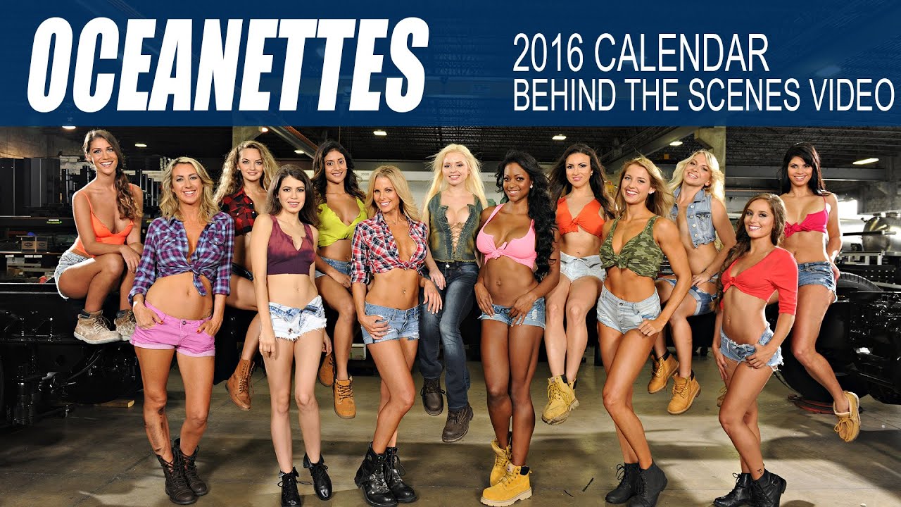 2016 Oceanette Calendar Video Behind the Scenes