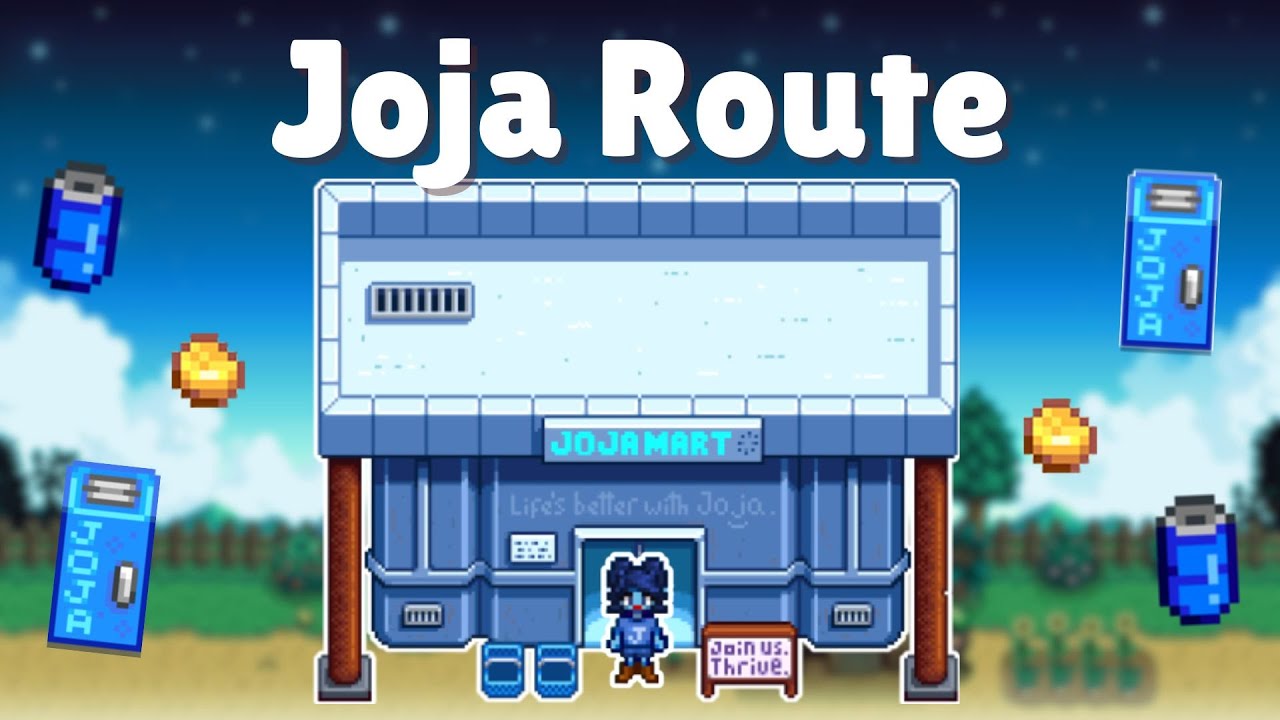 I Completed the Joja Route as Fast as Possible