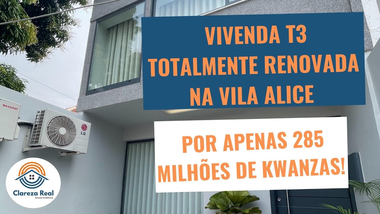VIVENDA T3 TOTALMENTE RENOVADA NA Vila Alice