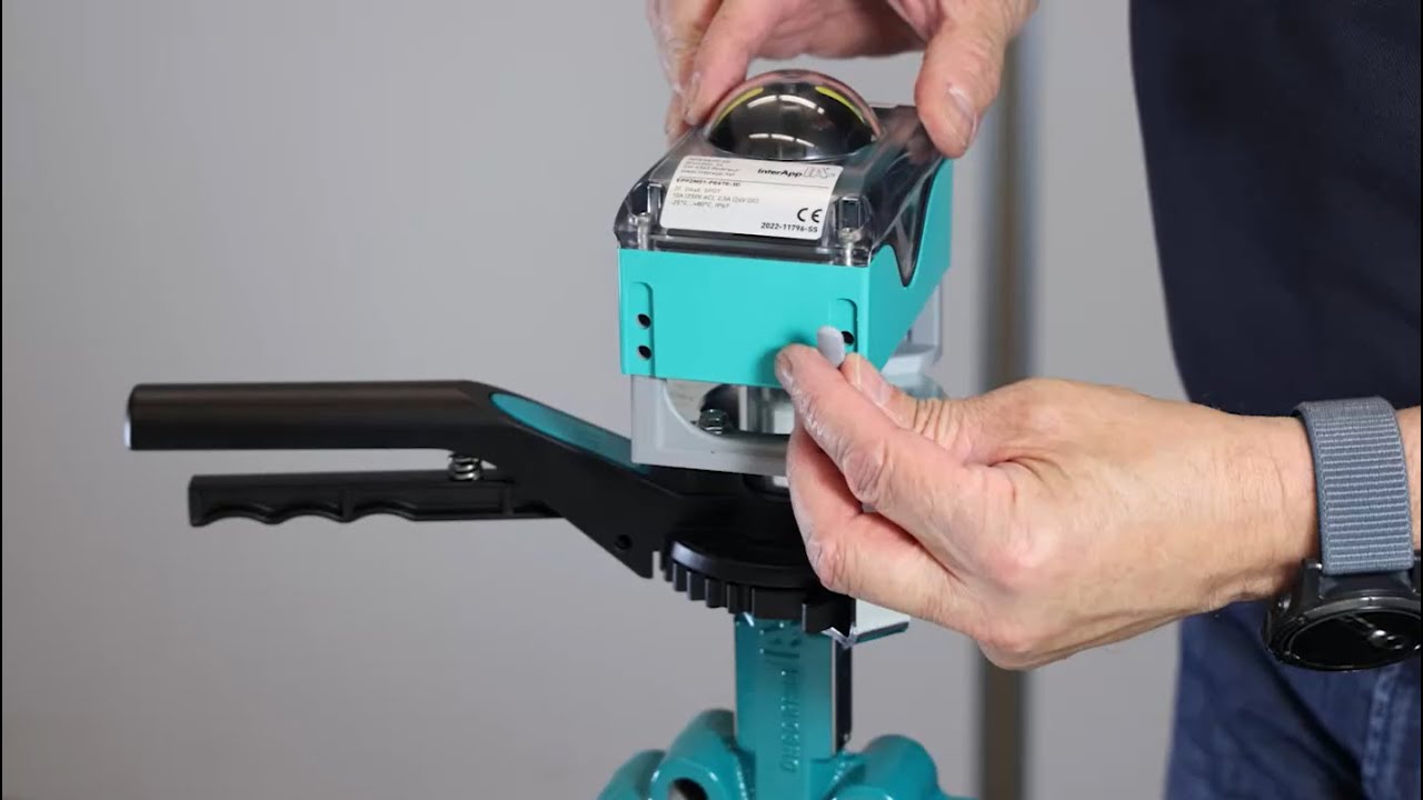 How to install a limit switch box on a handlever