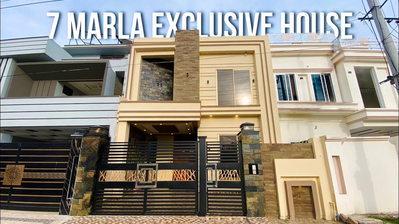 7 Marla Exclusive House For Sale Garden Town Phase 3 Gujranwala