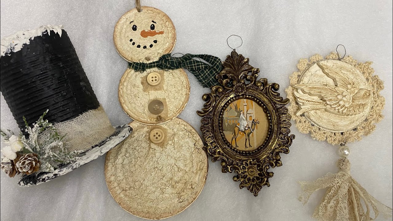 Tin Can Lid Ornaments