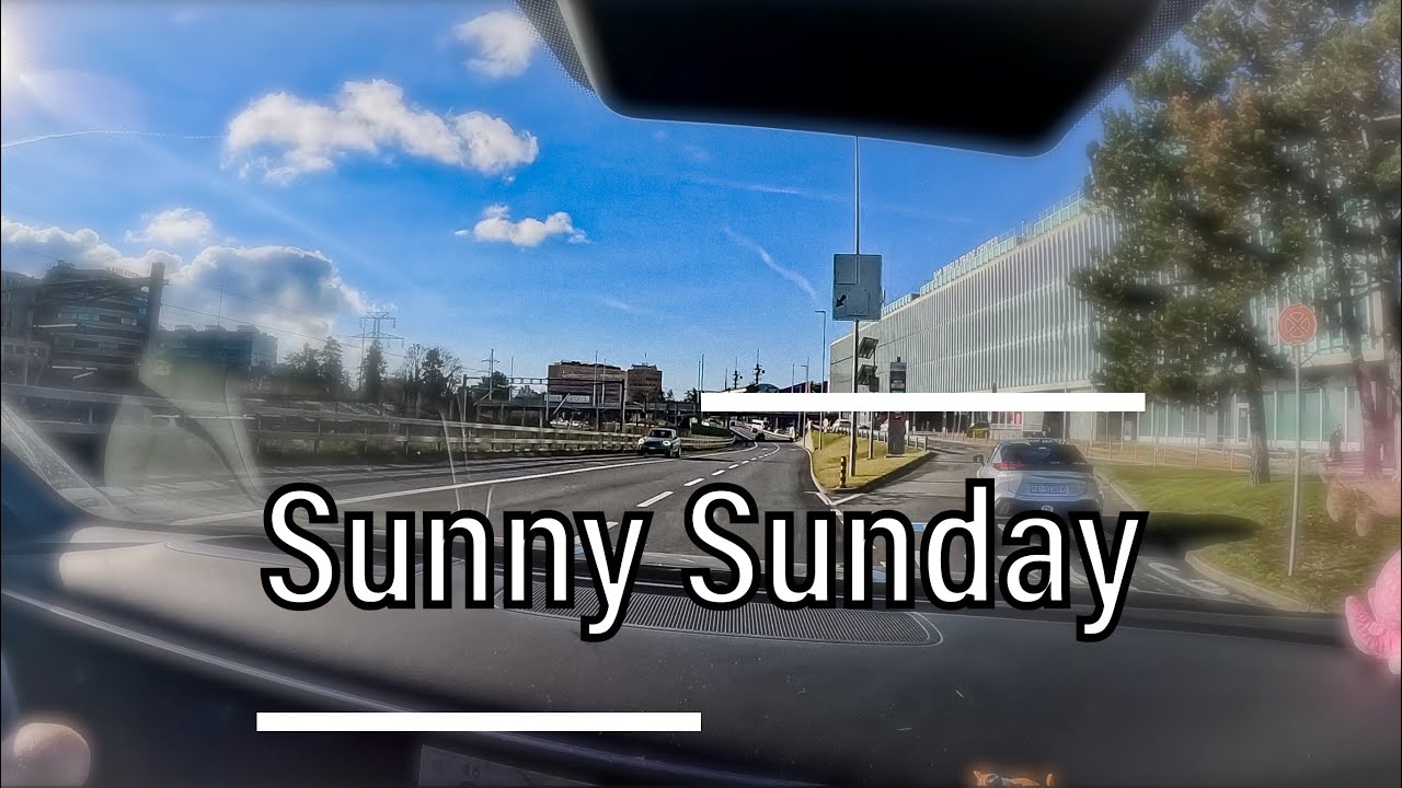 [Driving Vlog] Sunny Sunday