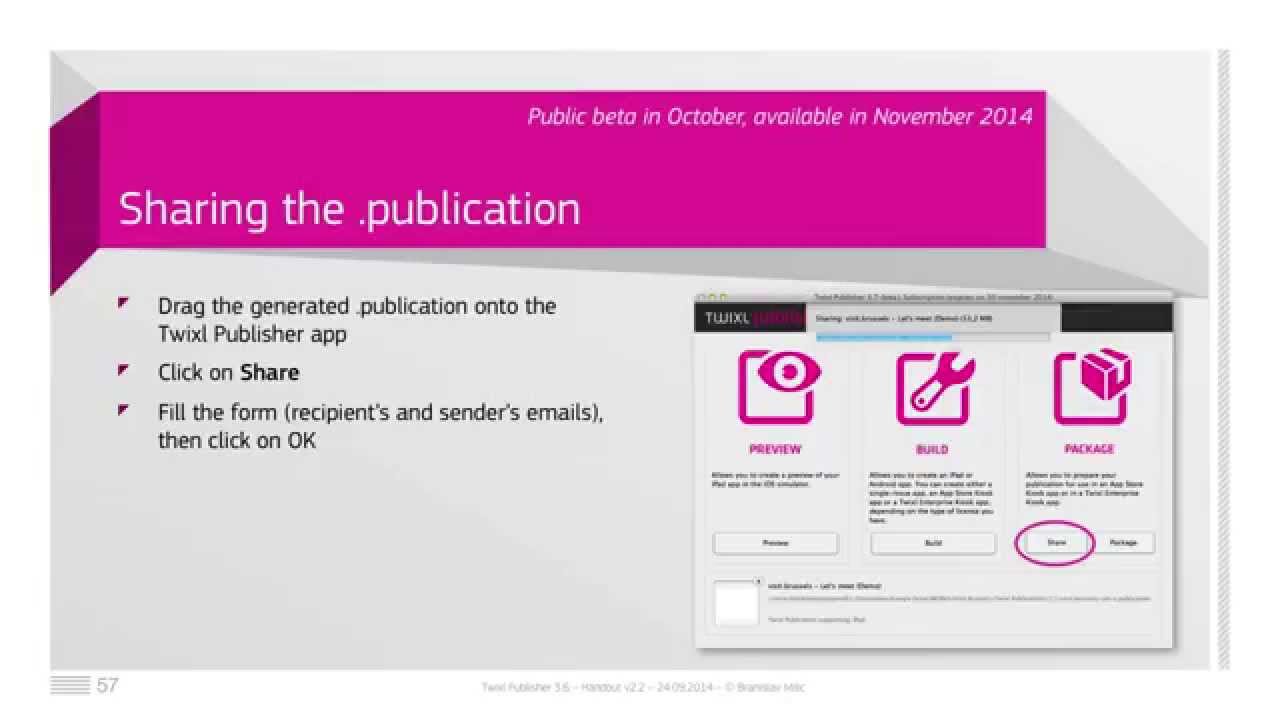 Sharing a Twixl digital publication is smarter, faster, easier, than with Adobe DPS