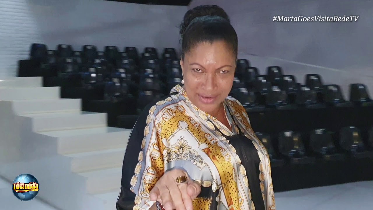 Conheça os Estudios da Rede TV -  com Marta Góes | Tô Na Midia