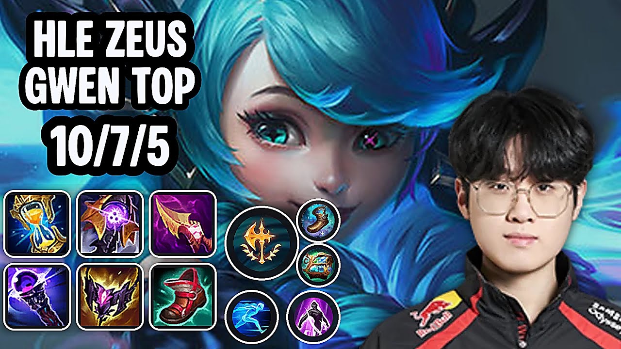 HLE Zeus Gwen Top SoloQ Replay 20260128