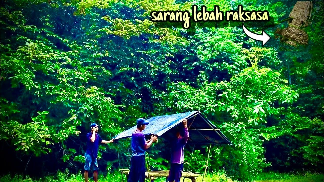 Gawat!!!|| air sungai meluap || pembuatan shelter terpaksa pindah