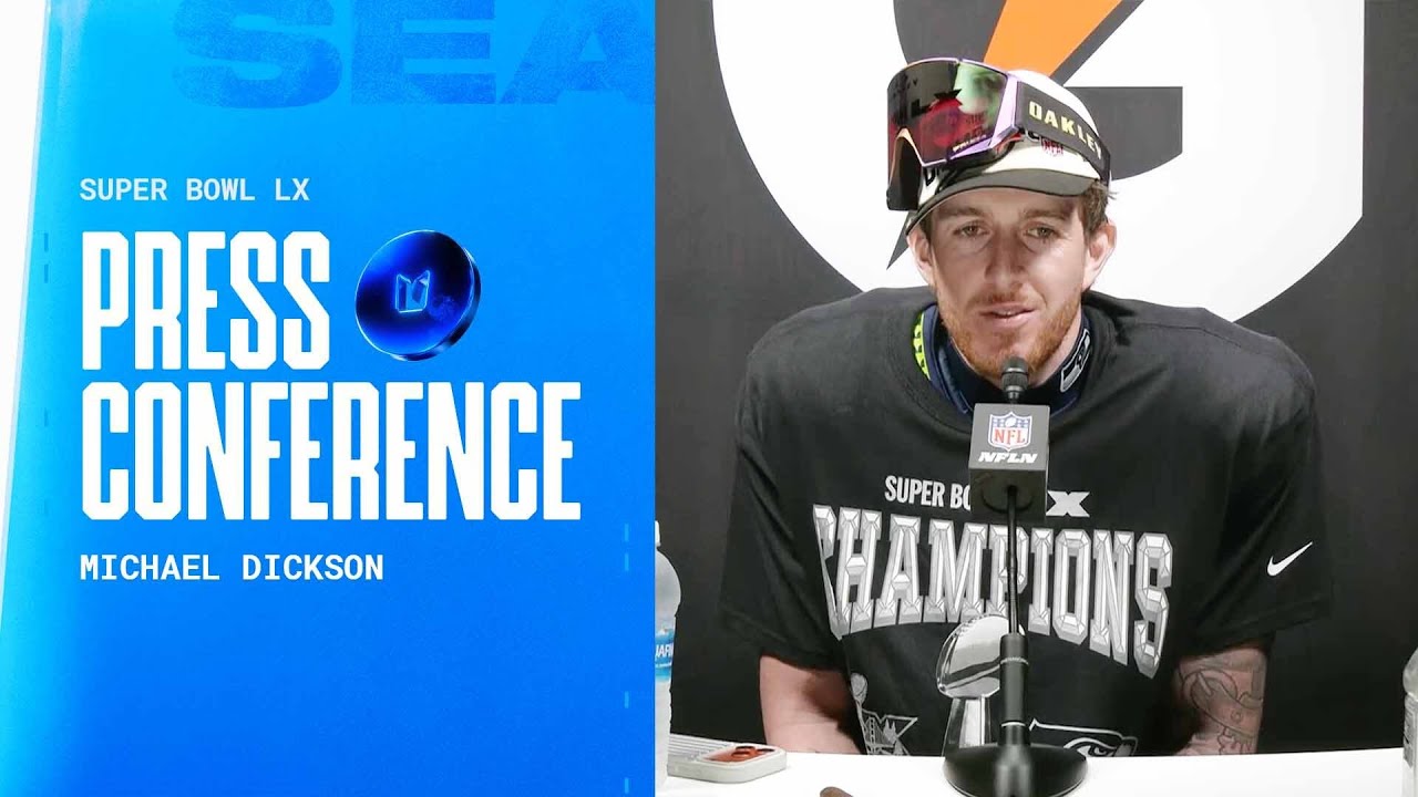 Michael Dickson: Super Bowl LX Postgame Press Conference | Seattle Seahawks