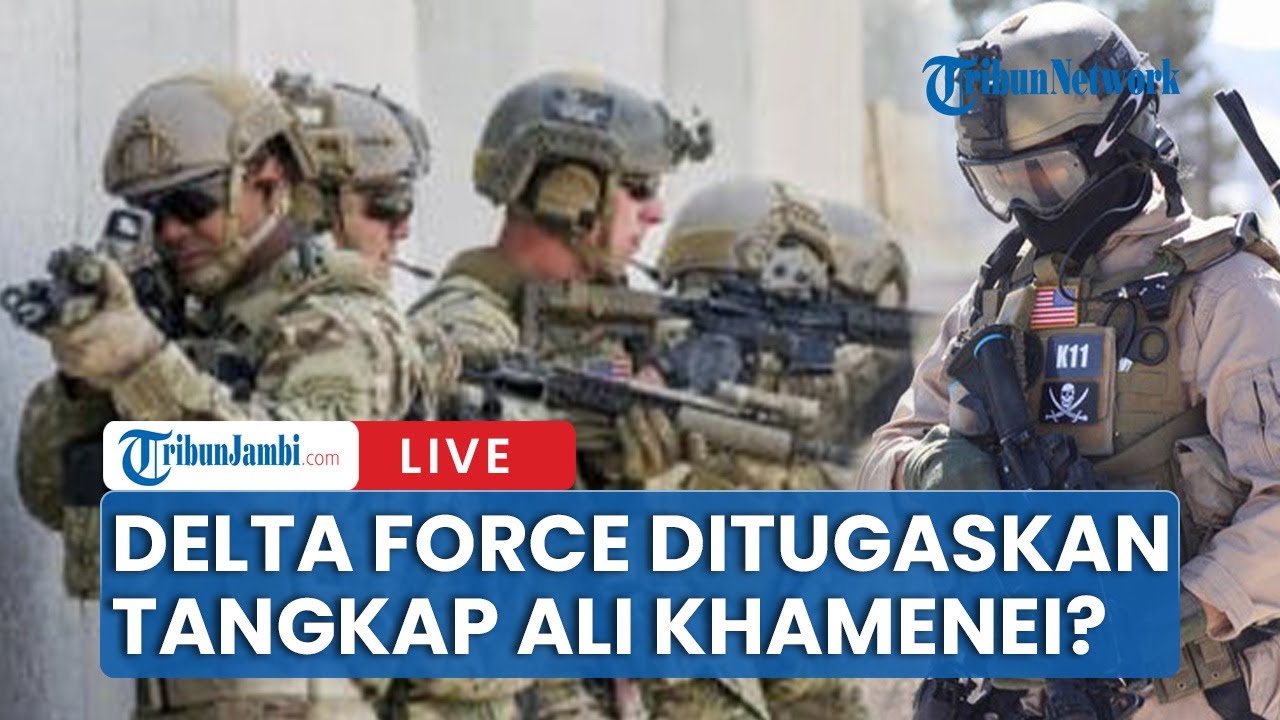 🔴Misi Rahasia Delta Force: Target Tangkap Ali Khamenei?